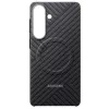 Samsung Carbon Magnet Samsung Galaxy S26 gyári hátlap tok, Aramid, MagSafe, szürke