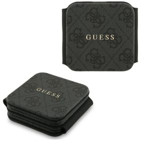   Guess 4G 3in1 vezeték nélküli wireless töltő, összecsukható, MagSafe, fekete