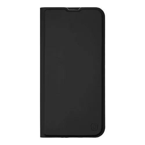OBAL:ME SmoothTouch Motorola G57 Power mágneses flip tok kártyatartóval, fekete