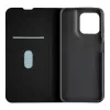 OBAL:ME SmoothTouch Motorola G57 Power mágneses flip tok kártyatartóval, fekete