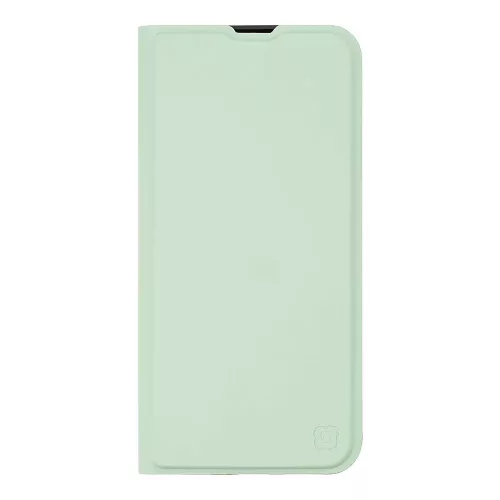 OBAL:ME SmoothTouch Motorola G57 Power mágneses flip tok kártyatartóval, zöld