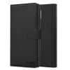 Tech-Protect Wallet Motorola G57 Power flip / kinyitható tok, fekete