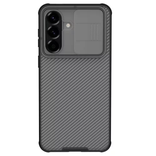 Nillkin CamShield PRO Hard Samsung Galaxy A57 műanyag hátlap tok, átlátszó-fekete
