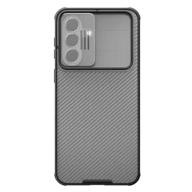   Nillkin CamShield PRO Hard Samsung Galaxy A37 műanyag hátlap tok, átlátszó-fekete