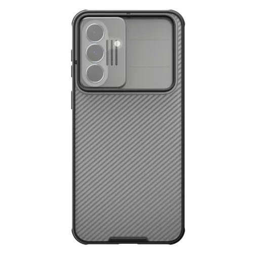 Nillkin CamShield PRO Hard Samsung Galaxy A37 műanyag hátlap tok, átlátszó-fekete