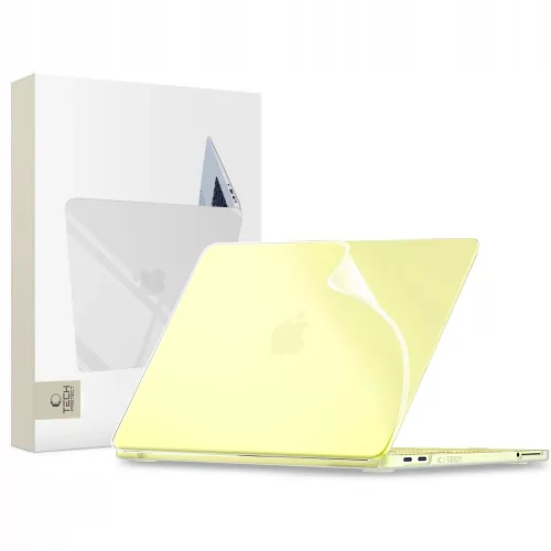 Tech-Protect Softshell Apple Macbook Neo 13 (2026) tok, Crystal Clear, átlátszó