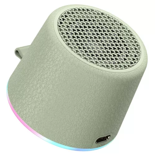 Hoco HC49 bluetooth hangszóró beépített világítással, telefonra rögzíthető, mágneses, 8W, zöld