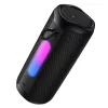 Hoco HC50 bluetooth hangszóró beépített világítással, 8W, fekete