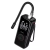 Hoco ZP18 wireless kerékpumpa / kompresszor beépített világítással, 4000mAh, fekete