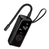 Hoco ZP18 wireless kerékpumpa / kompresszor beépített világítással, 4000mAh, fekete