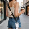 Tech-Protect C9S vállpánt / univerzális pánt telefonra rögzíthető, bézs