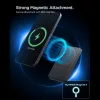 Spigen EA2205MQ Essential Powerbank / külső akkumulátor, mágneses, MagSafe, kompakt, 5000mAh, 22.5W, Qi2, fekete