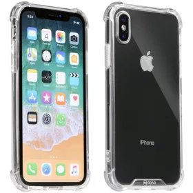   Apple iPhone 12 / 12 Pro, Szilikon védőkeret, akril hátlap, közepesen ütésálló, Armor Jelly Case, Roar, átlátszó