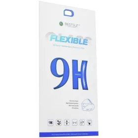   Huawei P20, Kijelzővédő fólia, ütésálló fólia, Tempered Glass (edzett üveg), Nano Flexi Glass, Clear