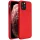 Huawei P20 Lite, Szilikon tok, Wooze Liquid Silica Gel, piros