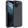 Samsung Galaxy A32 5G SM-A326B, Szilikon tok, Wooze Liquid Silica Gel, fekete