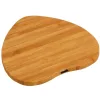 Univerzális vezeték nélküli töltő állomás, Qi Wireless, 10W, fahatású, szív alakú, Wooze Bamboo Qi Wireless Heart Shape, barna