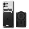 Spigen Urban Fit mágneses kártyatartó, MagSafe, Black, fekete (3db kártyához)