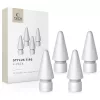 Tech-Protect Apple Pencil Stylus hegyek, fehér (4db)