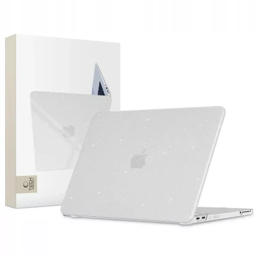Tech-Protect Smartshell Apple Macbook Neo 13 (2026) tok, csillámos átlátszó