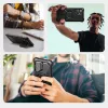 Supcase ArmorBox Samsung Galaxy S25 Ultra ütésálló tok, kijelző védelemmel, kitámasztóval, MagSafe, fekete