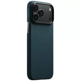   Pitaka Ultra-Slim MagSafe Apple iPhone 17 Pro Max hátlap tok, fekete-kék
