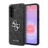 Guess PU 4G Metal Logo Samsung Galaxy A37 tok, szürke