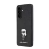 Karl Lagerfeld Fixed Glitter Metal Ikonik Samsung Galaxy A57 tok, fekete