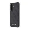 Guess PU 4G Metal Classic Logo Samsung Galaxy A57 tok, szürke