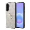 Guess PU 4G Metal Logo Samsung Galaxy A57 tok, rózsaszín