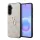Guess PU 4G Metal Logo Samsung Galaxy A57 tok, rózsaszín
