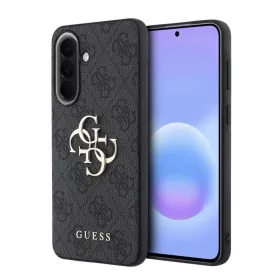 Guess PU 4G Metal Logo Samsung Galaxy A57 tok, fekete
