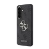 Guess PU 4G Metal Logo Samsung Galaxy A57 tok, fekete