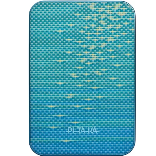 Pitaka Power bank / külső akkumulátor, MagSafe, Qi2, 10000mAh, világoskék
