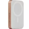 Pitaka Power bank / külső akkumulátor, MagSafe, Qi2, 10000mAh, piros-barna
