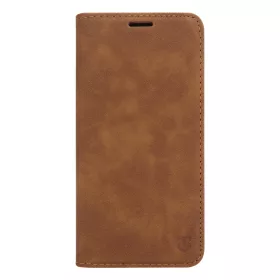   Tactical Xproof Samsung Galaxy A27 flip/oldalra nyíló tok, barna