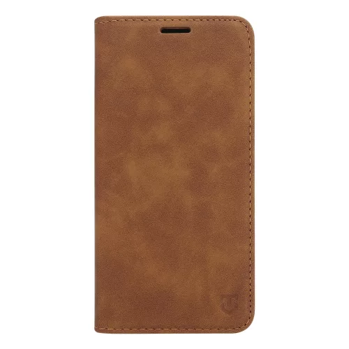 Tactical Xproof Samsung Galaxy A27 flip/oldalra nyíló tok, barna