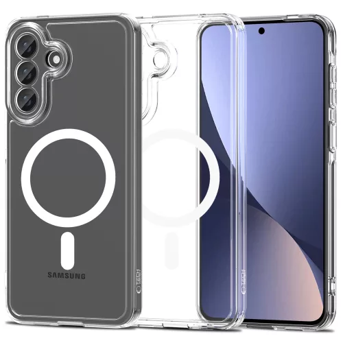 Tech-Protect Flexair Samsung Galaxy A27 hátlap tok, megerősített sarok, MagSafe, átlátszó