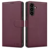 Tech-Protect Wallet Samsung Galaxy A27 flip / kinyitható tok, bordó