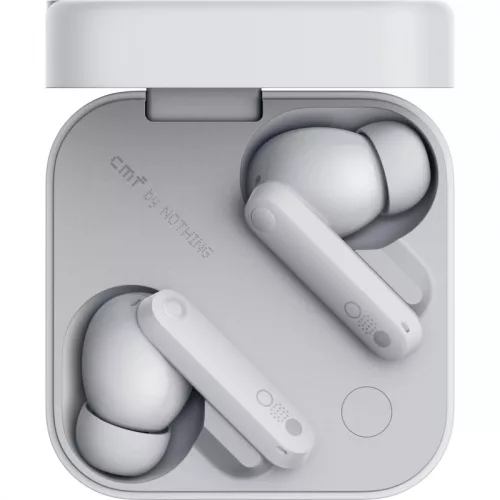 CMF Buds Pro 2 vezeték nélküli fülhallgató mikrofonnal, zajszűréssel, LDAC, ANC, IP55, szürke
