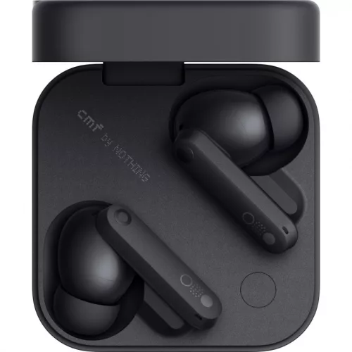 CMF Buds Pro 2 vezeték nélküli fülhallgató mikrofonnal, zajszűréssel, LDAC, ANC, IP55, fekete