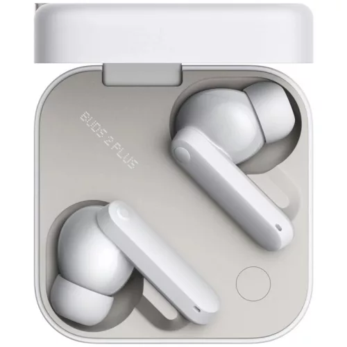 CMF Buds 2 Plus vezeték nélküli fülhallgató mikrofonnal, zajszűréssel, LDAC, ANC, IP55, szürke