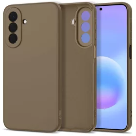   Tech-Protect Icon Samsung Galaxy A27 szilikon tok mikroszálas béléssel, barna