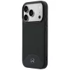 Mercedes Leather Wood Effect and Curve Apple iPhone 17 Pro Max MagSafe tok, fekete