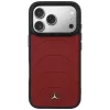 Mercedes Leather Mesh with Bow Line Apple iPhone 17 Pro Max MagSafe tok, piros