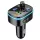 Hoco E62 bluetooth FM transmitter / autós töltő, 2xUSB-A-USB-C, PD, QC3.0, 20W, fekete