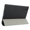 Tactical Book Tri Fold Xiaomi Pad 8 Pro / 8 / 7 Pro / Pad 7 oldalra nyíló, kitámasztható tok, fekete