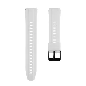   Tactical Quick Release 18mm szilikon szíj, gyors kioldás, fehér