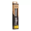 Tactical Quick Release 24mm szilikon szíj, gyors kioldás, szürke