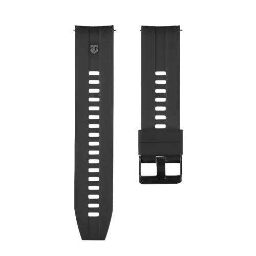 Tactical Quick Release 24mm szilikon szíj, gyors kioldás, fekete